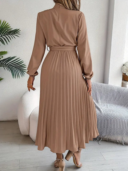 Flared Waist MIDI Dress for Ladies