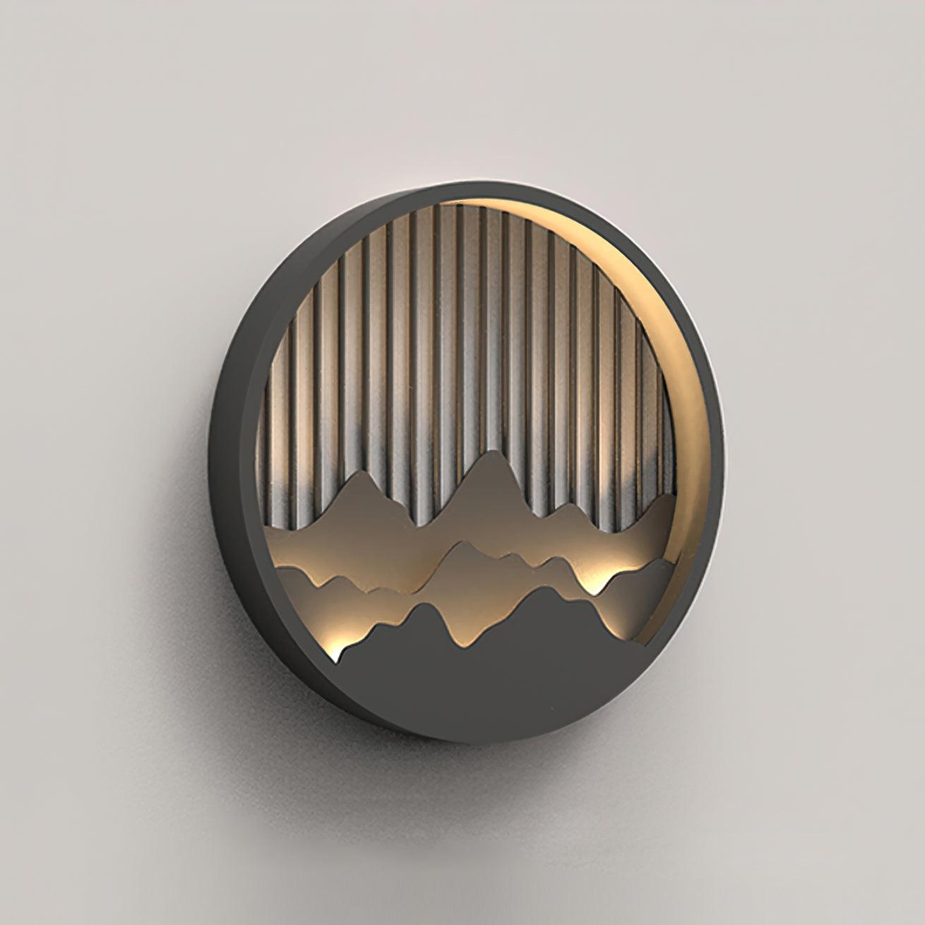 Rustic Outdoor LED Wall Lamp with Nature Design - Luxivelle