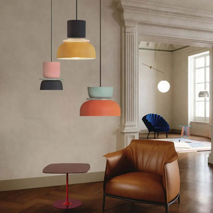 Modern Geometric Hanging Lamp