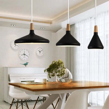 Sleek Metal Hanging Light
