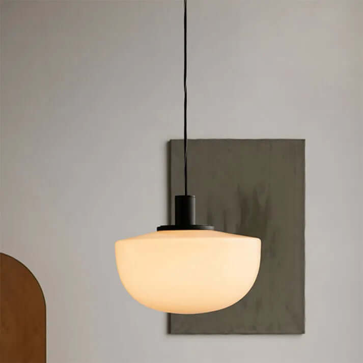 Round Clear Hanging Light
