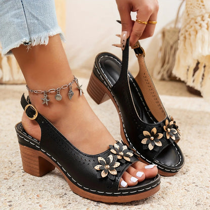 Luxurious High Heel Summer Sandal