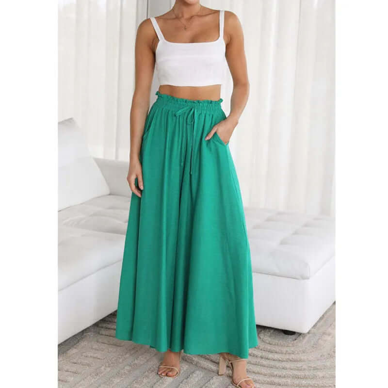 Comfortable Women's Elastic Waist Pants