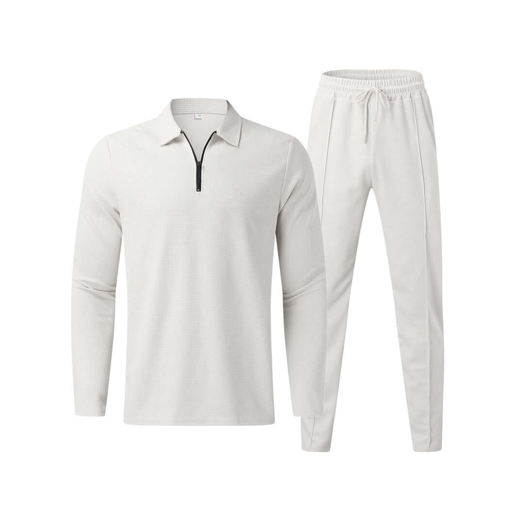 Relaxed Fit Two Piece Suit - Luxivelle