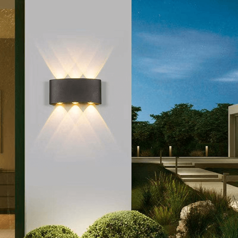 Contemporary LED Outdoor Wall Lamp
