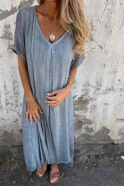 Breathable Summer Midi Dress