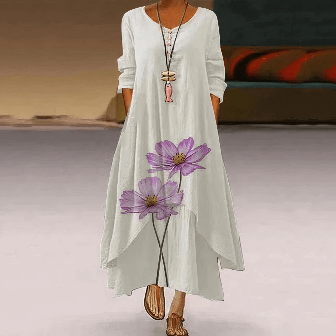 Classic Casual Women's Dress