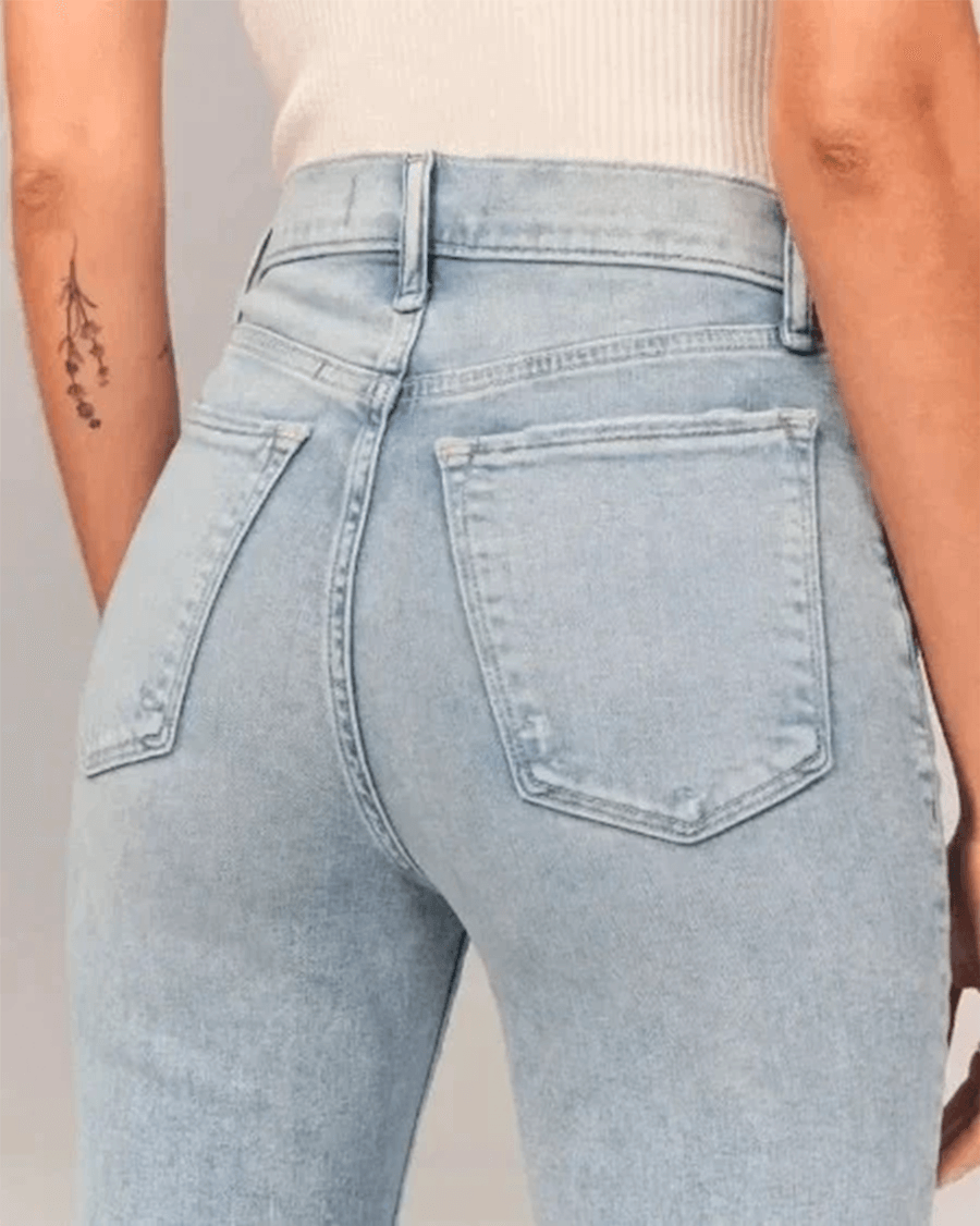 Classic Wide Leg High Waist Jeans
