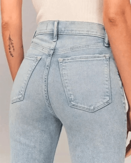 Classic Wide Leg High Waist Jeans