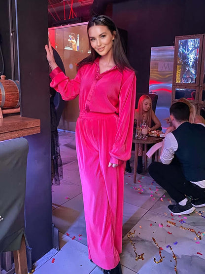 Ladies 2 Piece Maxi Outfit