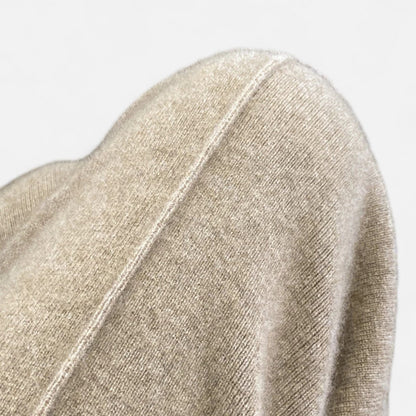 Comfortable Wool Flared Leg Knit Pants