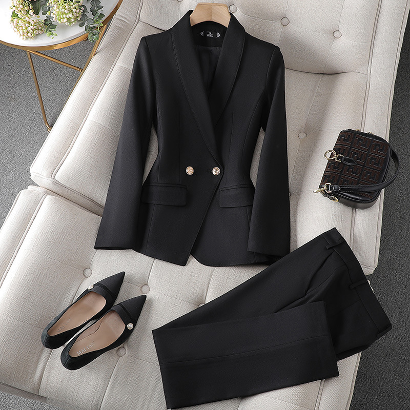 Womens Classic Two Piece Suit Set