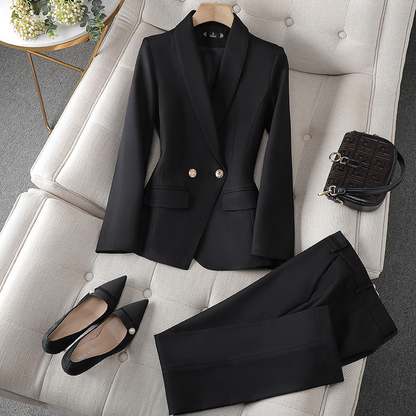 Womens Classic Two Piece Suit Set