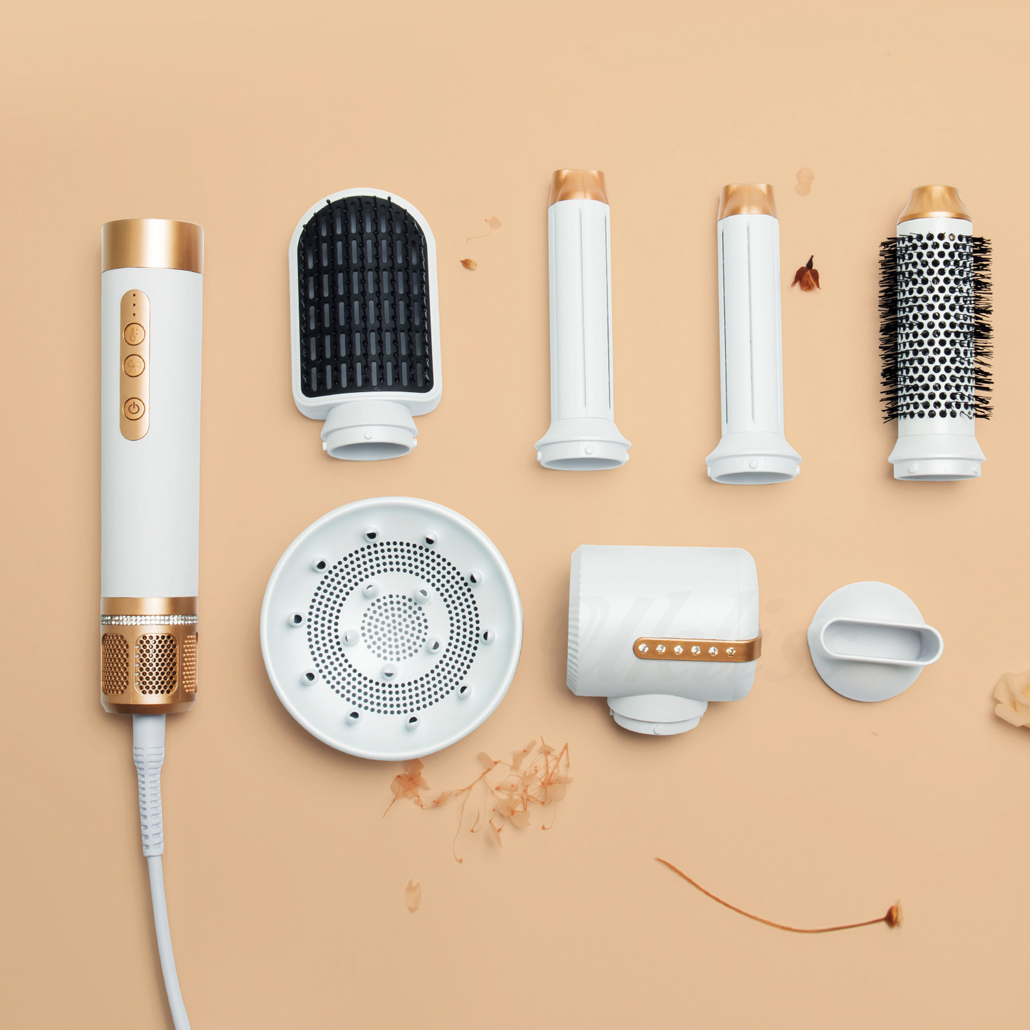 All in One Hair Curler and Straightener Set