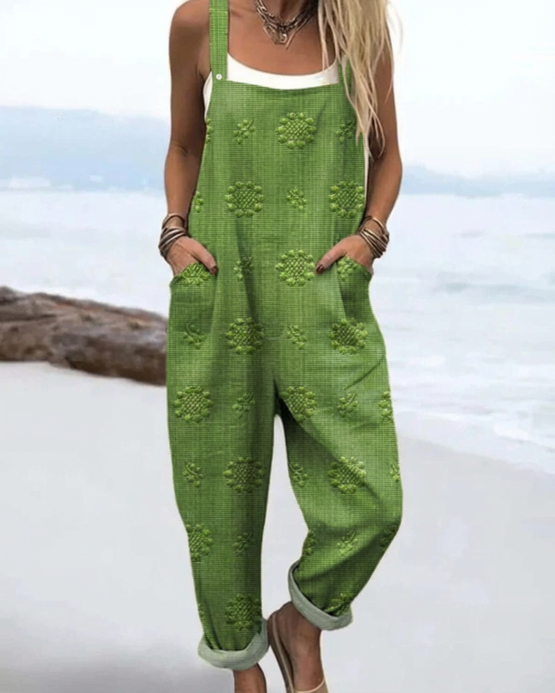 Bright Floral Women's Jumpsuit