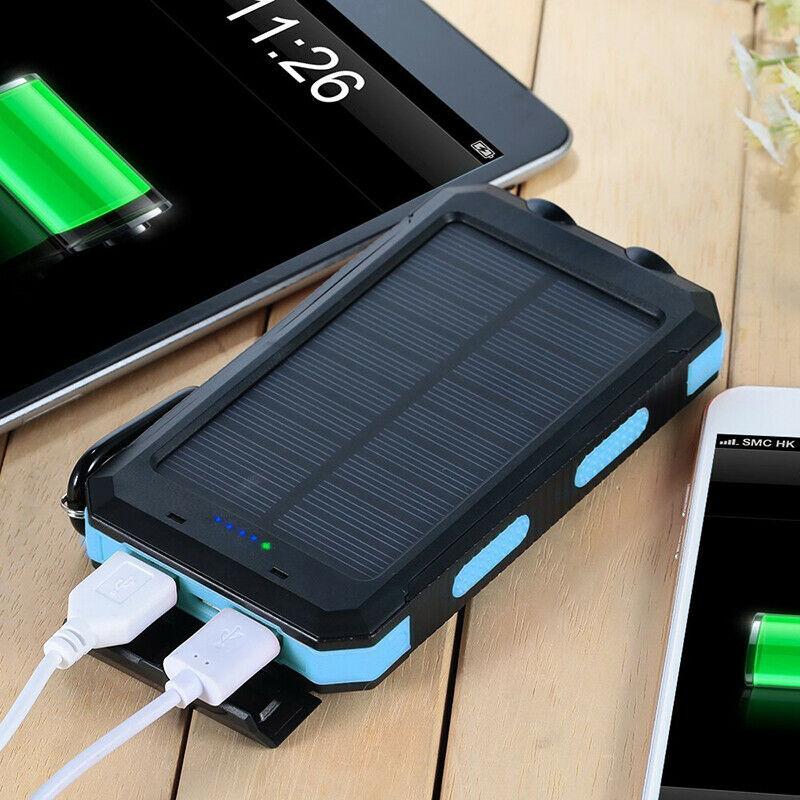 Portable Outdoor Dual USB Solar Charger - Luxivelle