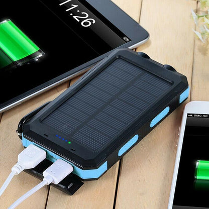 Portable Outdoor Dual USB Solar Charger - Luxivelle