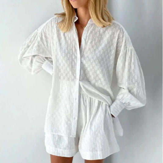 Summer Linen Pantsuit for Women - Luxivelle