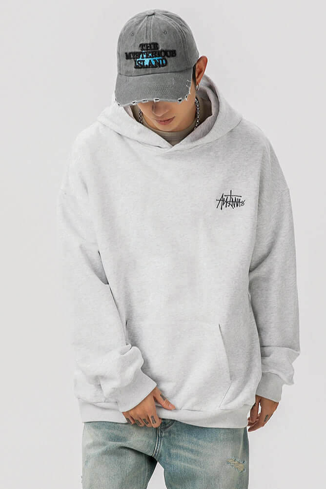 Large Casual Crew Neck Sweatshirt - Luxivelle