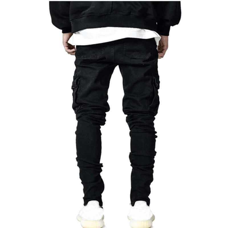 Men's Skinny Straight Leg Casual Jeans