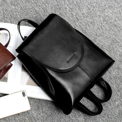 Fashionable Ladies Leather Backpack