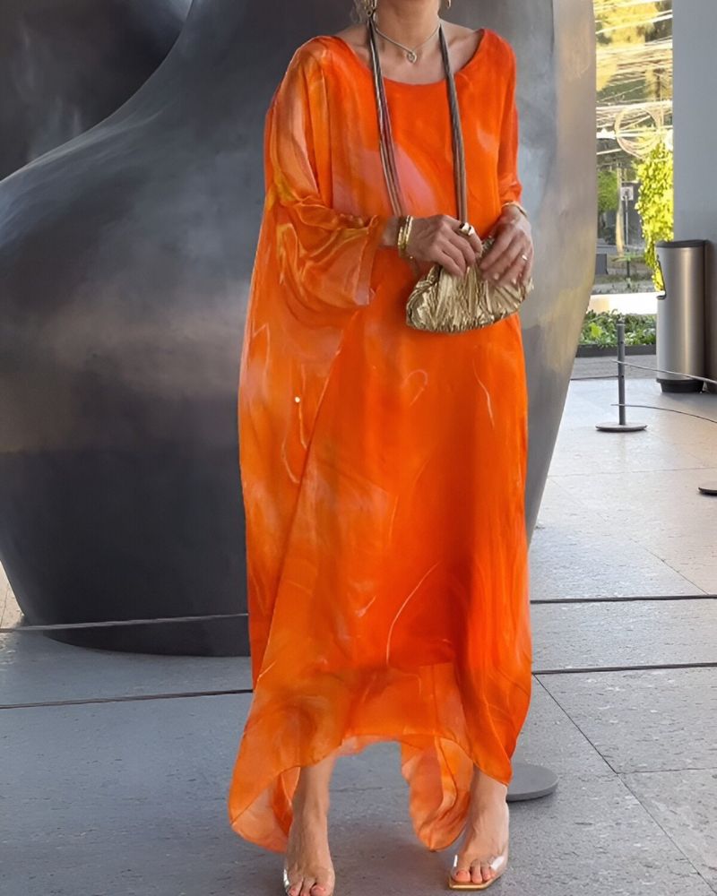 Beautiful Lightweight Chiffon Dress