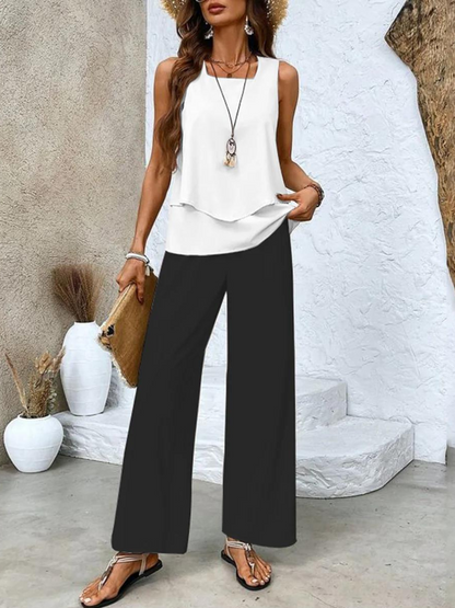 Victoria | Women's Loungewear Set – Two Piece Summer Ensemble 4