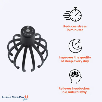 Relaxing Electric Head Massager for Stress Relief