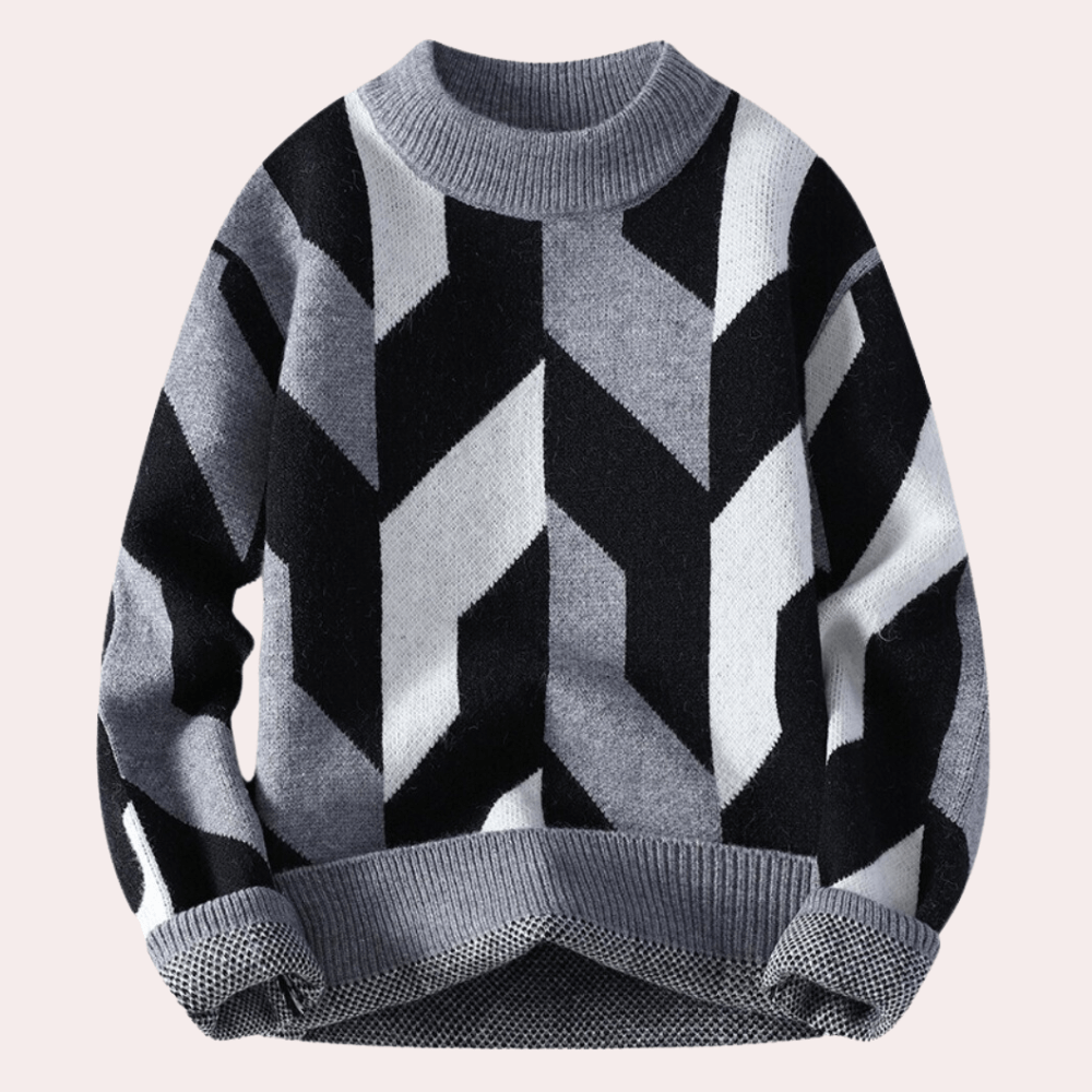 Classic Crew Neck Winter Sweater