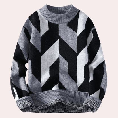 Classic Crew Neck Winter Sweater