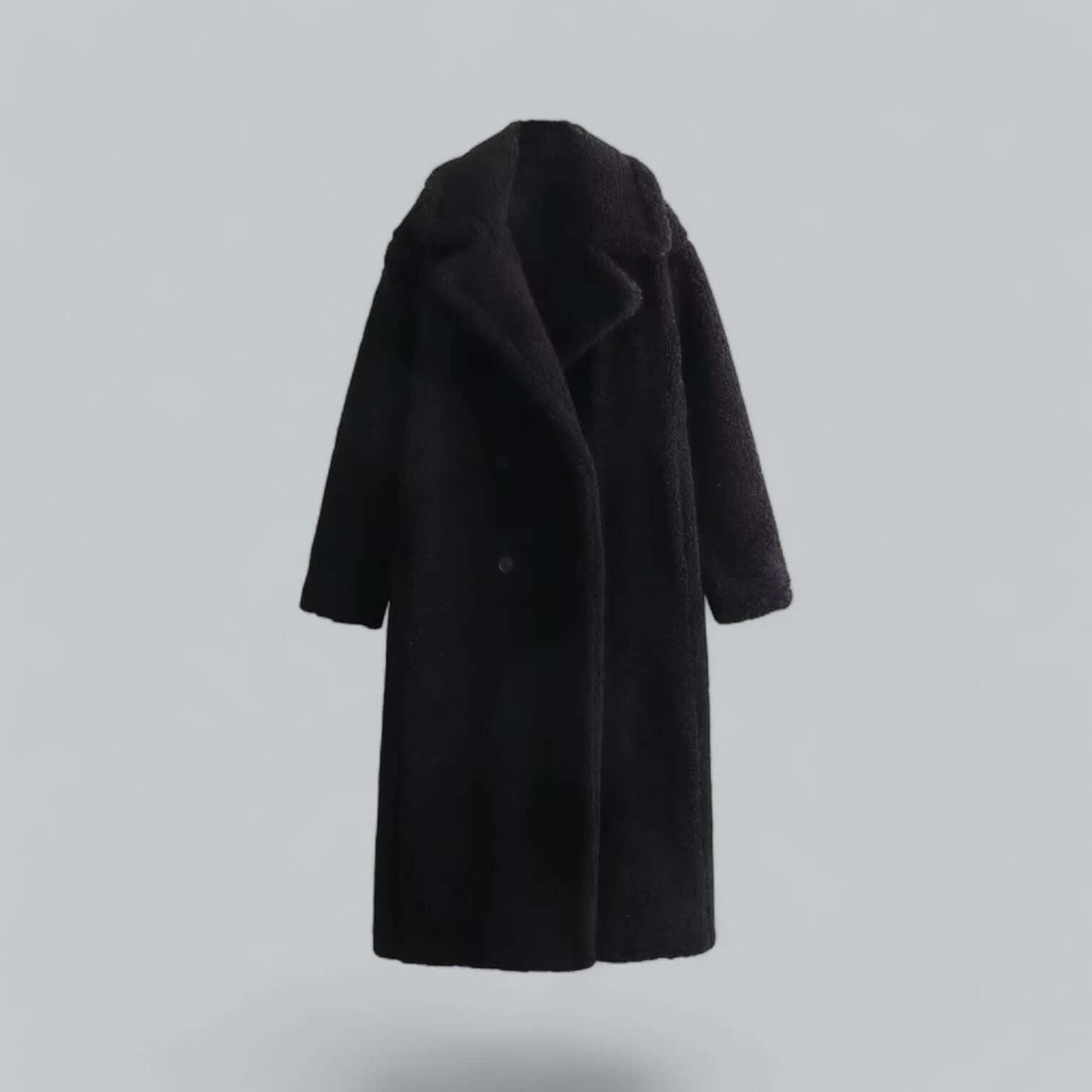 Plush Faux Fur Women's Winter Coat