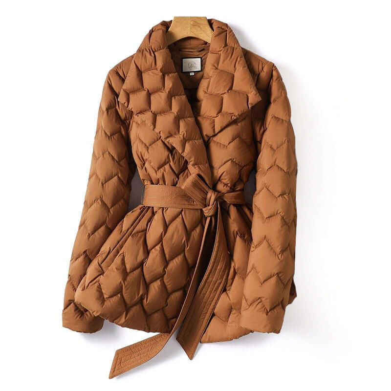 Slim Water Resistant Down Jacket - Luxivelle