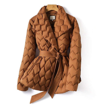 Slim Water Resistant Down Jacket - Luxivelle