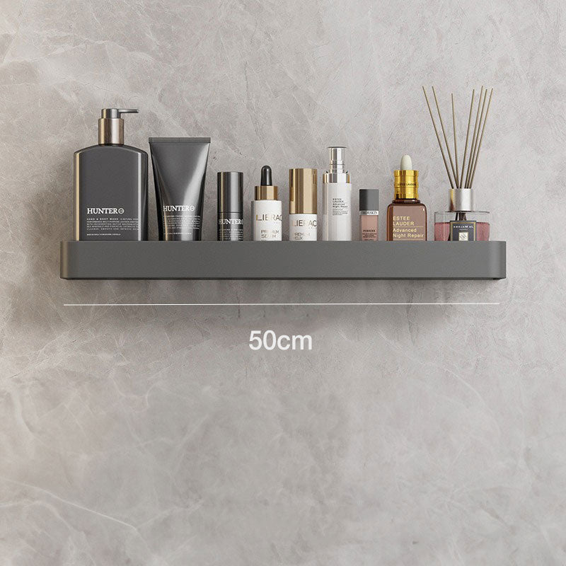 Contemporary White Bathroom Shelf