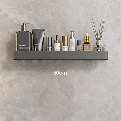Contemporary White Bathroom Shelf