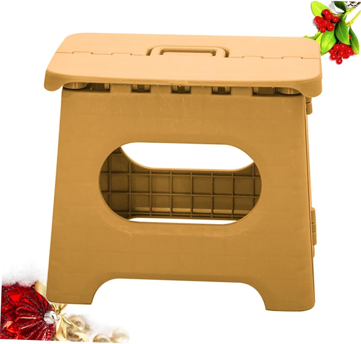 Compact Folding Step Stool with Easy Carry Handle