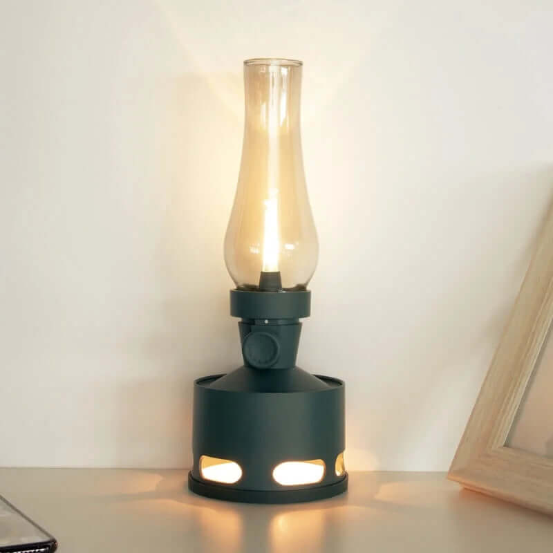 Retro LED Lantern - Rechargeable USB Powered