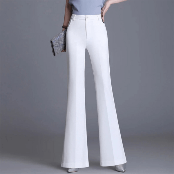 Stylish Wide Leg High Waist Pants - Luxivelle