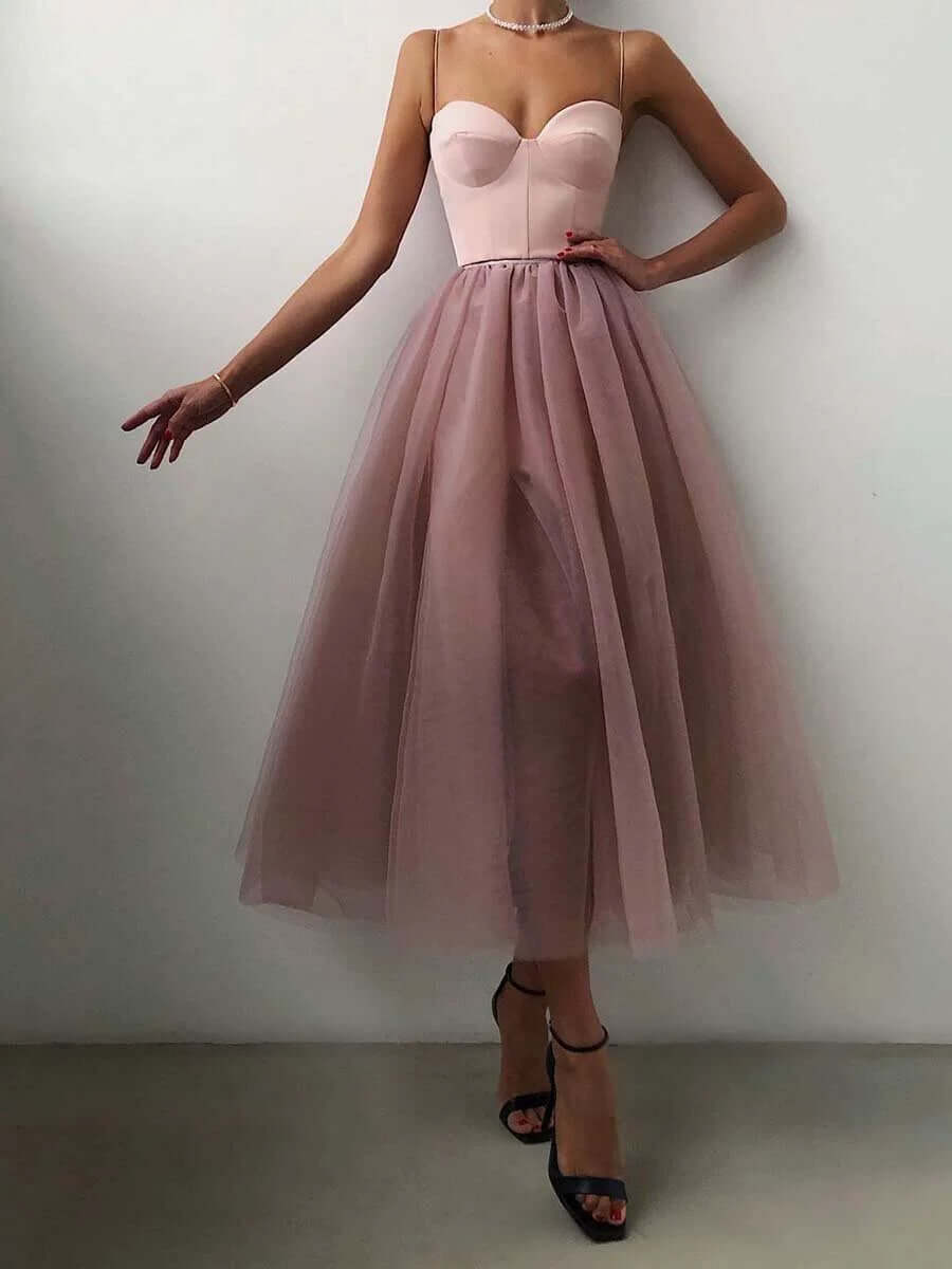 Female Knee Length Floral Party Dress