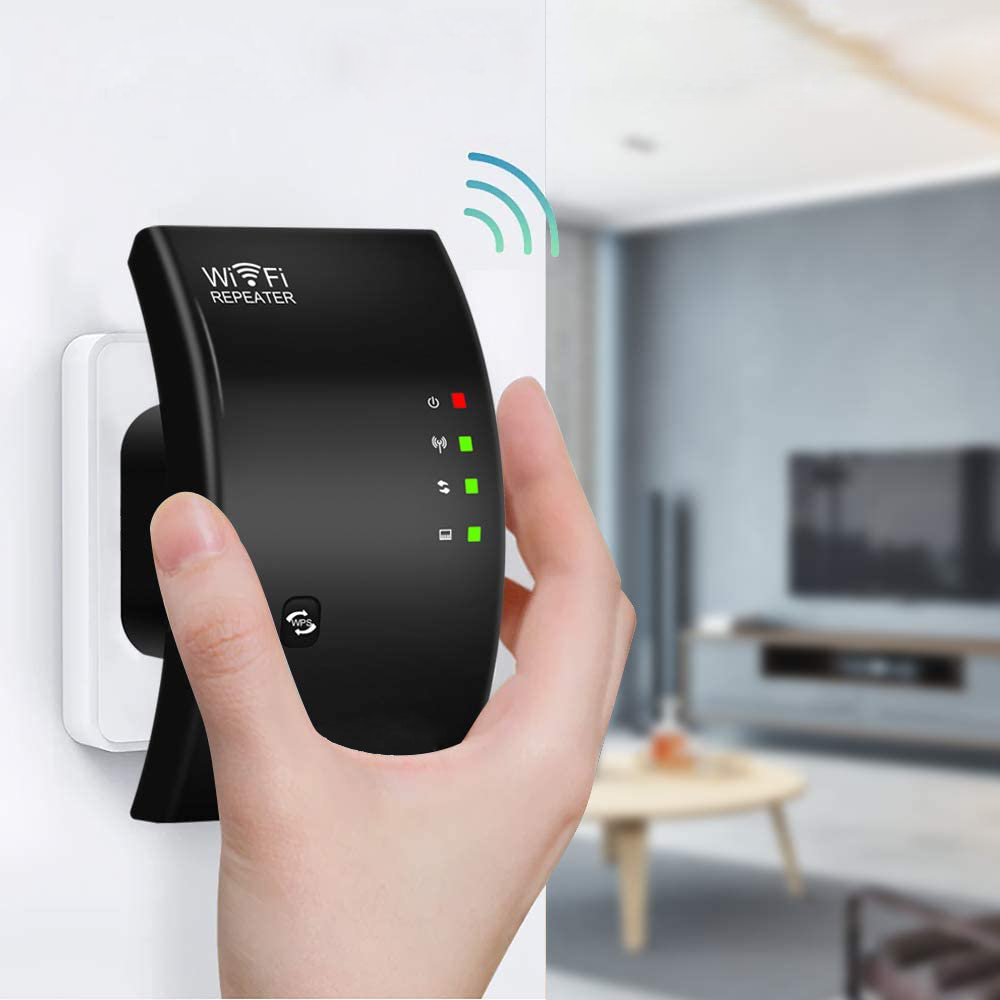 Compact WiFi Range Extender – Reliable Home Internet Booster - Luxivelle