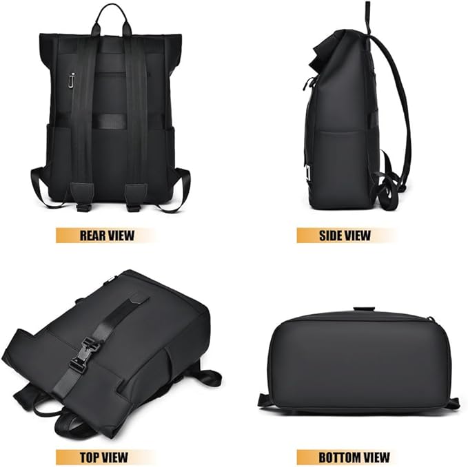 Waterproof Hiking Backpack - Lightweight Travel Bag with USB Charge