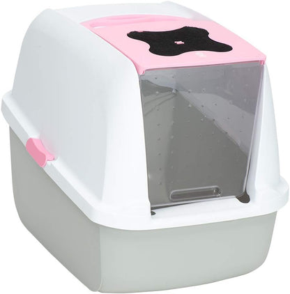 Large Covered Cat Litter Box with Odor Absorbent Filter