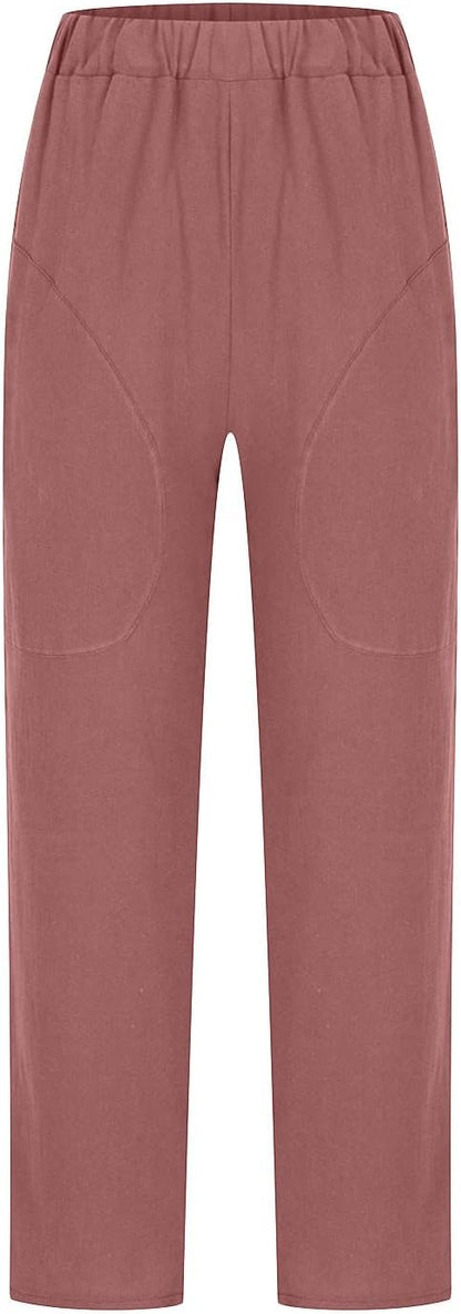 Comfortable Loose Fit Women's Summer Trousers
