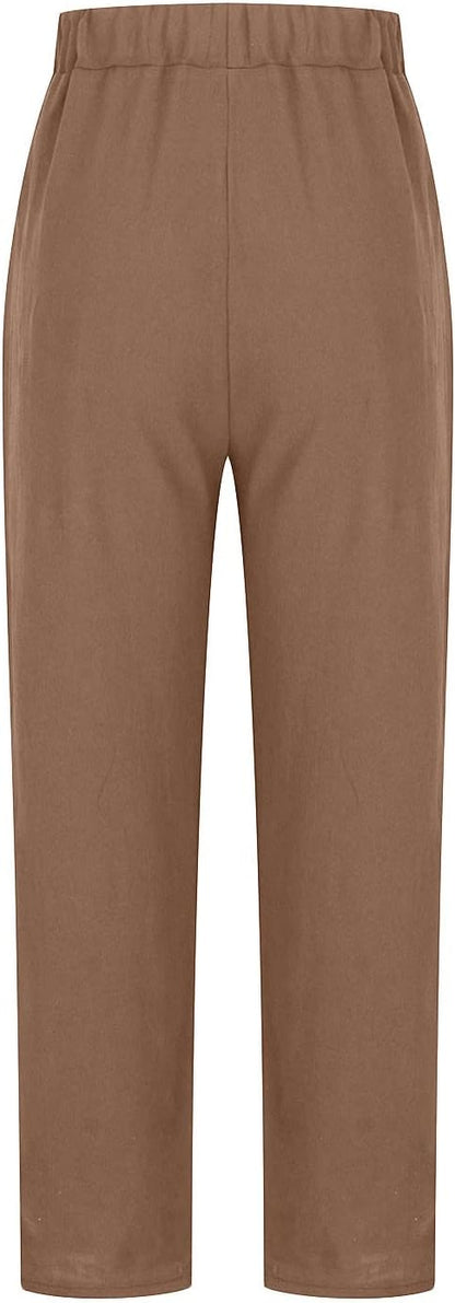 Comfortable Loose Fit Women's Summer Trousers
