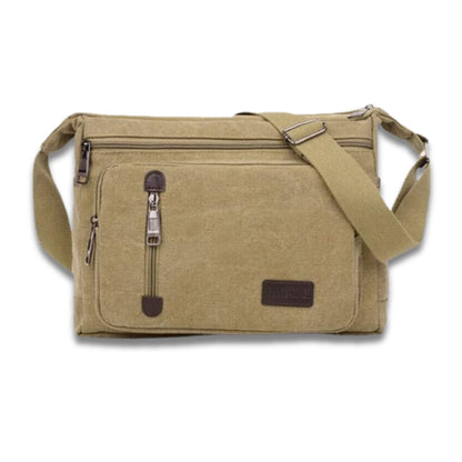 Vintage Style Cotton Messenger Shoulder Bag