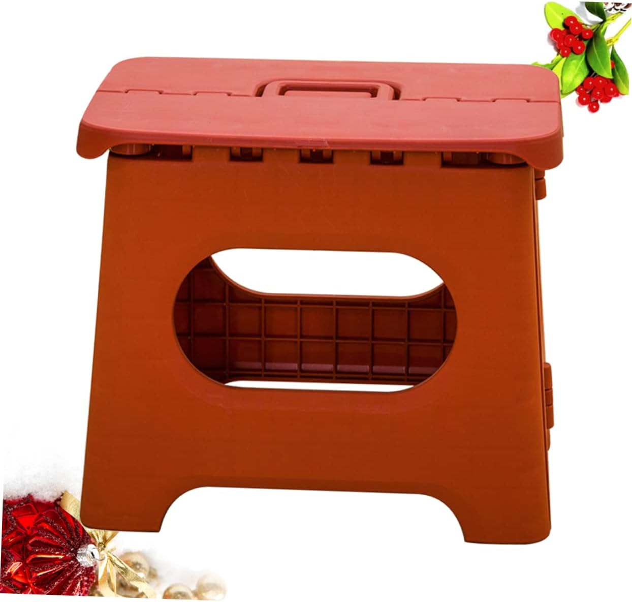 Compact Folding Step Stool with Easy Carry Handle