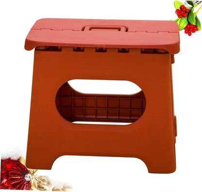 Compact Folding Step Stool with Easy Carry Handle