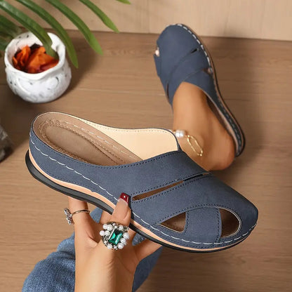 Comfortable Round Toe Summer Sandal