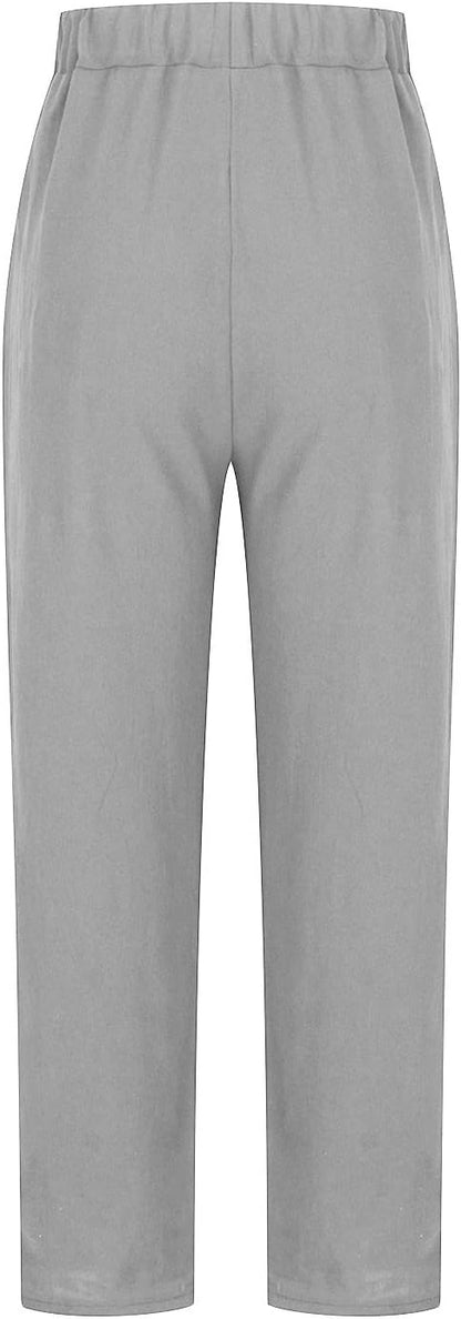 Comfortable Loose Fit Women's Summer Trousers