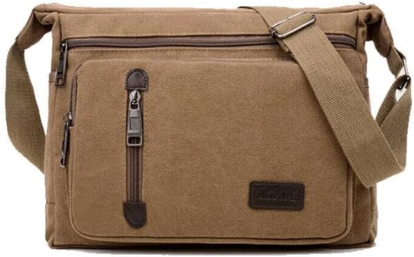 Vintage Style Cotton Messenger Shoulder Bag